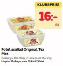 Hemköp Potatissallad Original, Tex Mex erbjuda