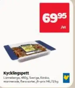 Hemköp Kycklingspett erbjuda