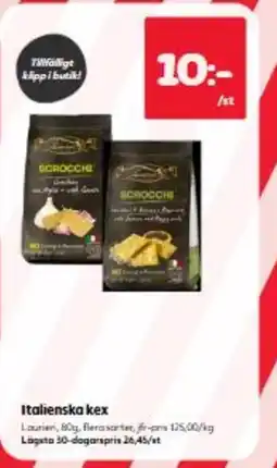 Hemköp Italienska kex erbjuda
