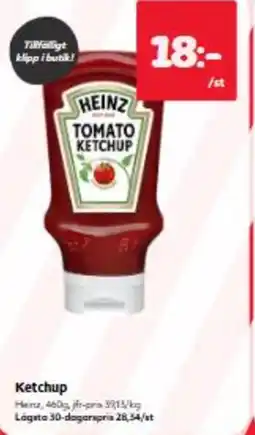 Hemköp Ketchup erbjuda