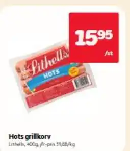 Hemköp Hots grillkorv erbjuda