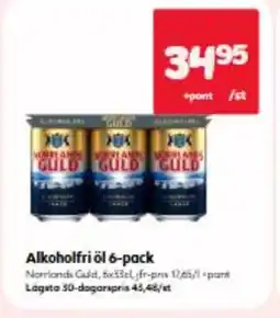 Hemköp Alkoholfri öl 6-pack erbjuda