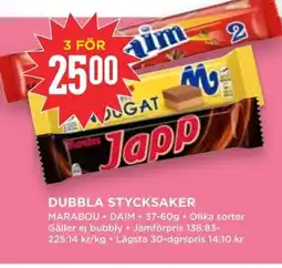 Willys Hemma Dubbla stycksaker erbjuda