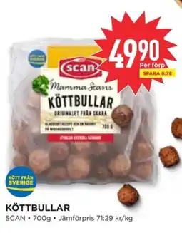 Willys Hemma Scan Köttbullar erbjuda