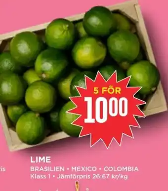 Willys Hemma Lime erbjuda