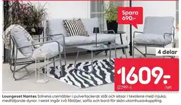 Rusta Loungeset Nantes erbjuda