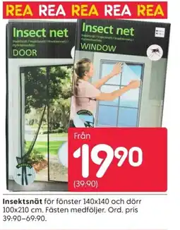 Rusta Insektsnät erbjuda