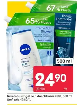 Rusta Nivea duschgel och duschkräm erbjuda