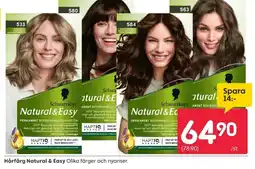 Rusta Hårfärg Natural & Easy erbjuda