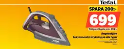 Power Tefal Ångstrykjärn Bekymmersfri strykning på alla tyger erbjuda