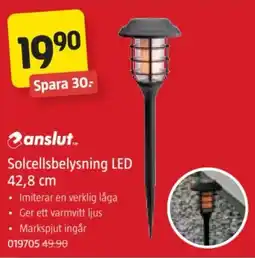Jula Solcellsbelysning LED erbjuda