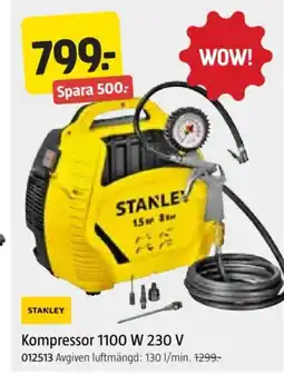 Jula Kompressor 1100 W 230 V erbjuda