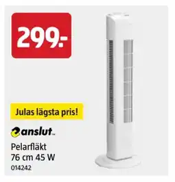 Jula Pelarfläkt 76 cm 45 W erbjuda