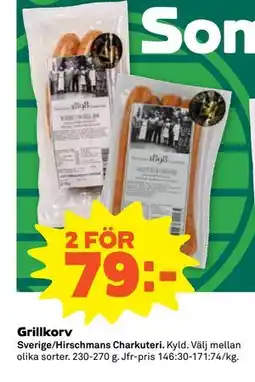 Stora Coop Grillkorv erbjuda
