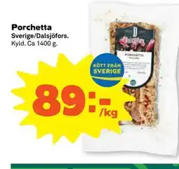 Stora Coop Porchetta erbjuda