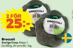 Stora Coop Broccoli erbjuda