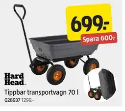 Jula Tippbar transportvagn 70 l erbjuda