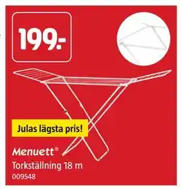 Jula Torkställning 18 m erbjuda