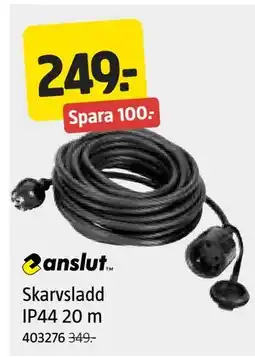 Jula Skarvsladd IP44 20 m erbjuda