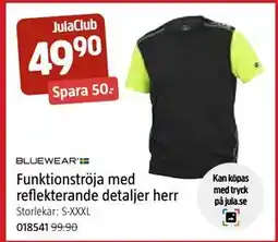 Jula BLUEWEAR Funktionströja med reflekterande detaljer herr, Medlemspris erbjuda