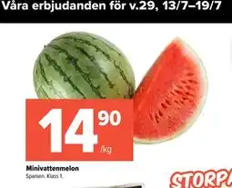Coop Extra Minivattenmelon erbjuda
