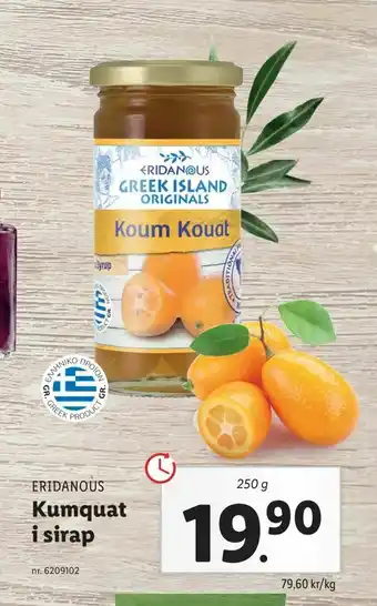 Kumquat i sirap