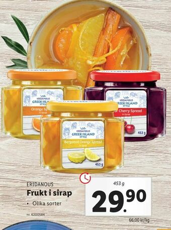 Lidl Frukt i sirap erbjuda