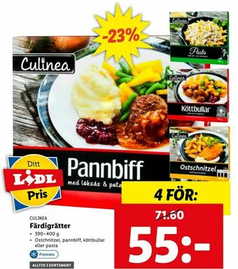 Lidl Färdigrätter erbjuda