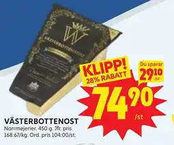 Ica Hajen Lagpris Västerbottenost erbjuda