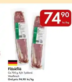 Snabbgross Fläskfilé erbjuda