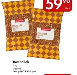 Snabbgross Rostad lök erbjuda