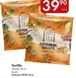 Snabbgross Tortilla erbjuda