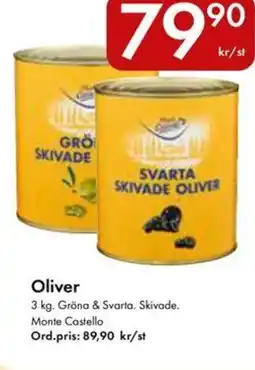 Snabbgross Oliver erbjuda