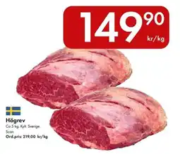 Snabbgross Högrev erbjuda
