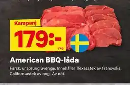 City Gross American BBQ-låda erbjuda