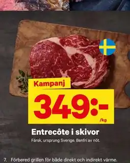 City Gross Entrecôte i skivor erbjuda