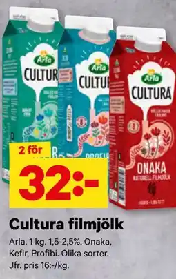 City Gross Cultura filmjölk erbjuda