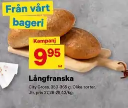 City Gross Långfranska erbjuda