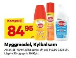 City Gross Myggmedel, Kylbalsam erbjuda
