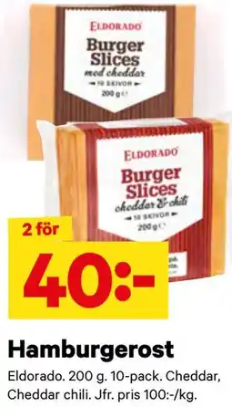 City Gross Hamburgerost erbjuda
