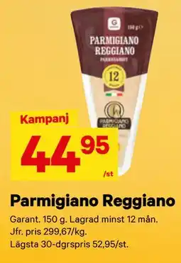 City Gross Parmigiano Reggiano erbjuda