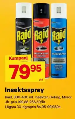 City Gross Insektsspray erbjuda