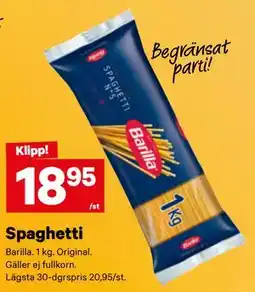 City Gross Spaghetti erbjuda
