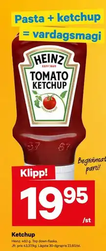 City Gross Ketchup erbjuda