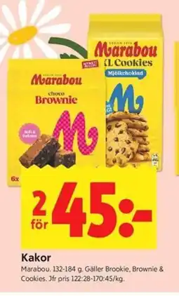 ICA Kvantum Marabou Kakor erbjuda