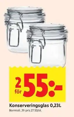 ICA Kvantum Konserveringsglas erbjuda