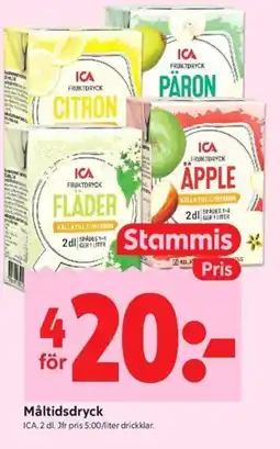 ICA Kvantum ICA Måltidsdryck erbjuda