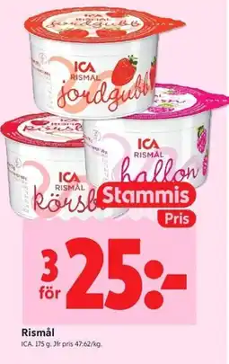 ICA Kvantum ICA Rismål erbjuda