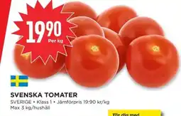 Willys Svenska tomater erbjuda