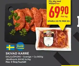 Willys Dalsjöfors Skivad karré erbjuda